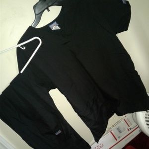 black cherokee scrub set size xs